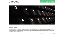 Desktop Screenshot of greenmoonsoftware.com